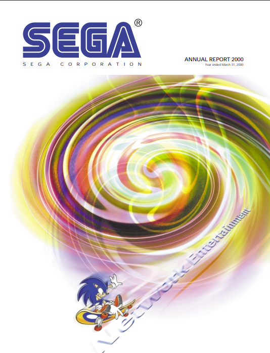 Sega Annual Report 2000