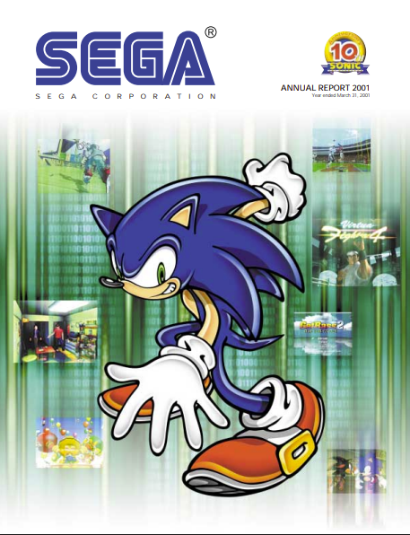 Sega Annual Report 2001
