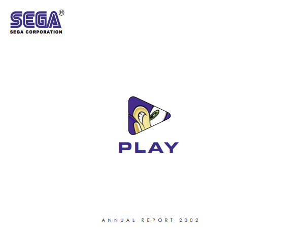 Sega Annual Report 2002